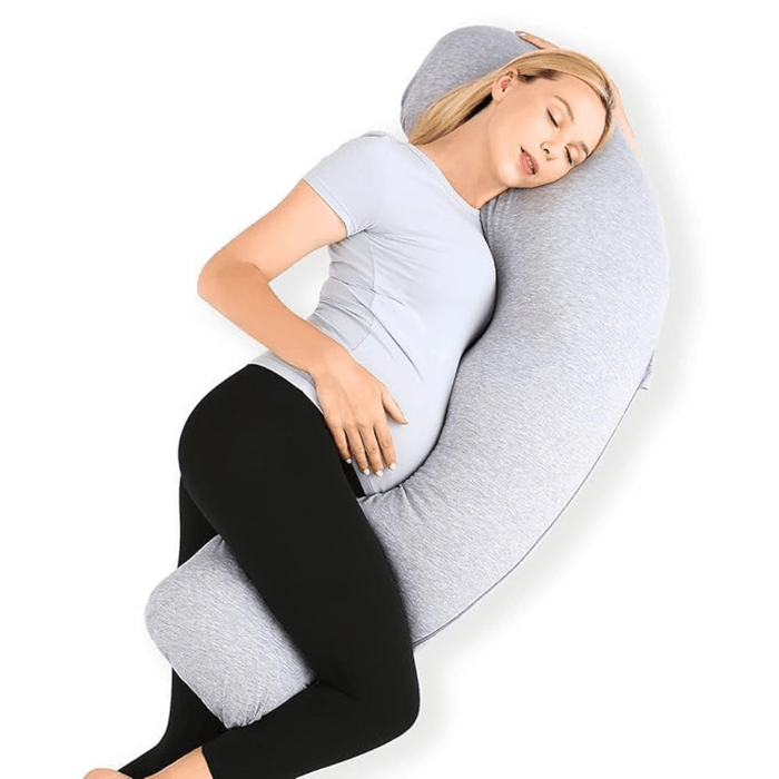 Momcozy J Shaped Maternity Body Pillow - Otloubnow
