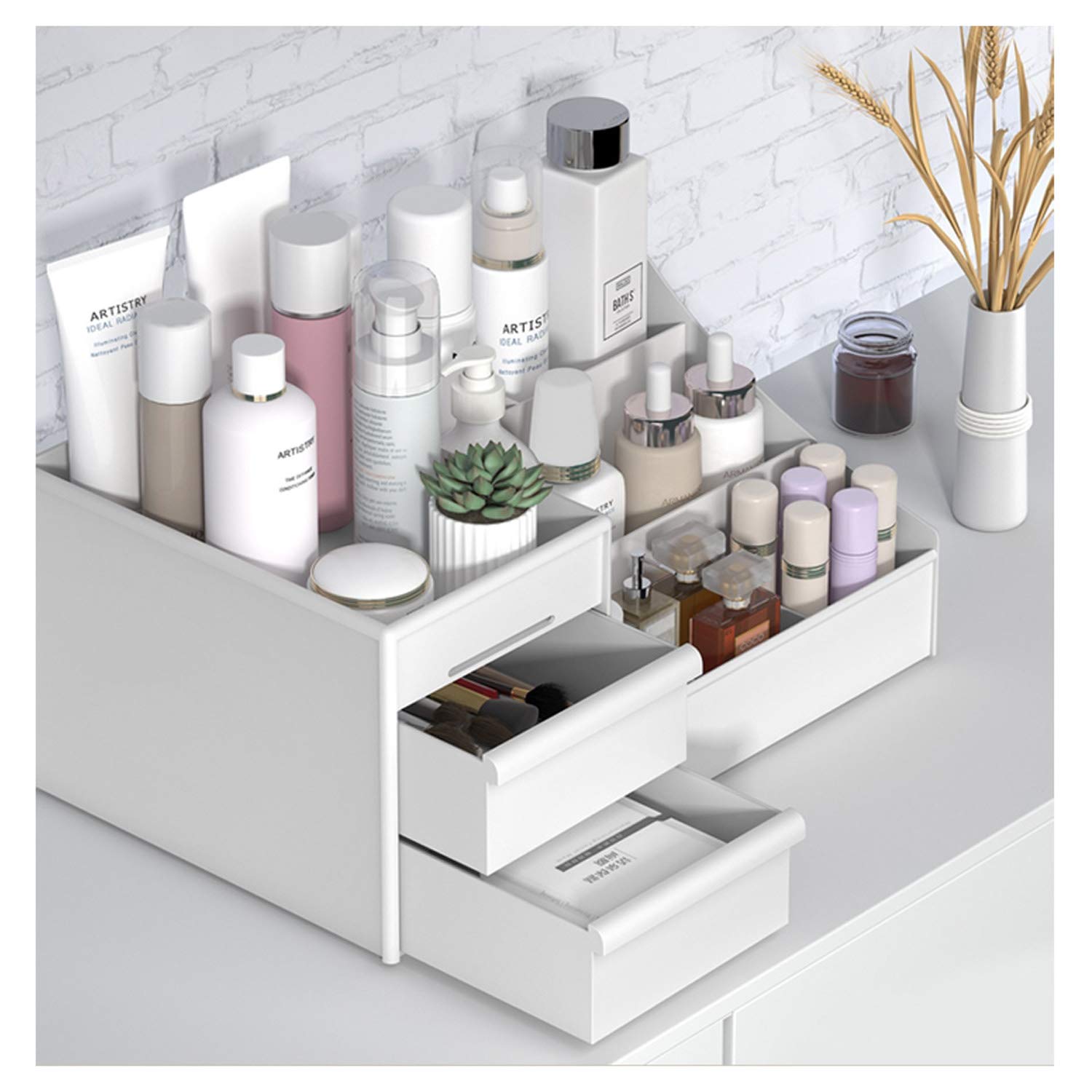 Multi drawer makeup organizer - Otloubnow