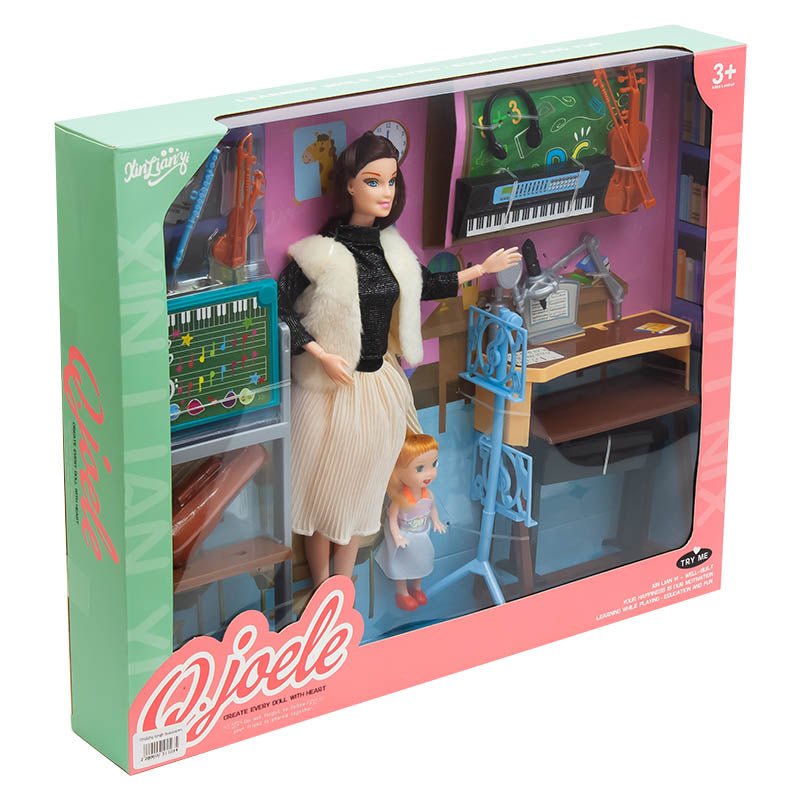 Music teacher barbie set - Otloubnow