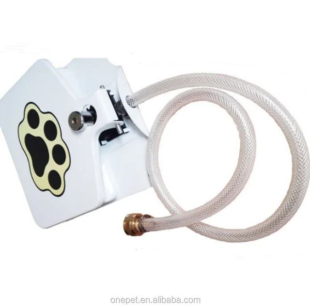 Outdoor Automatic Dog Drinking Fountain Step - On Design - Otloubnow