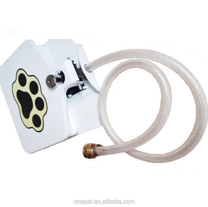 Outdoor Automatic Dog Drinking Fountain Step - On Design - Otloubnow