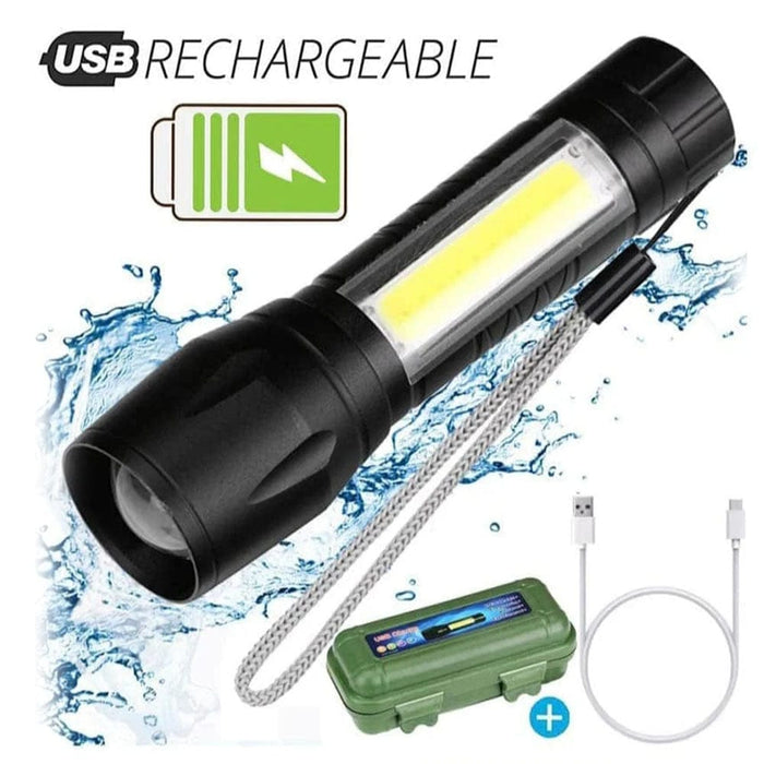 Outdoor rechargeable mini flashlight - Otloubnow