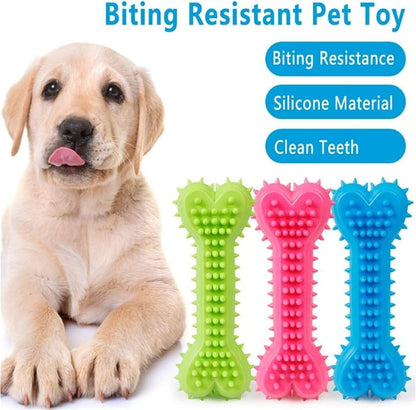 Pet Tooth Cleaning Bone Toy - Otloubnow