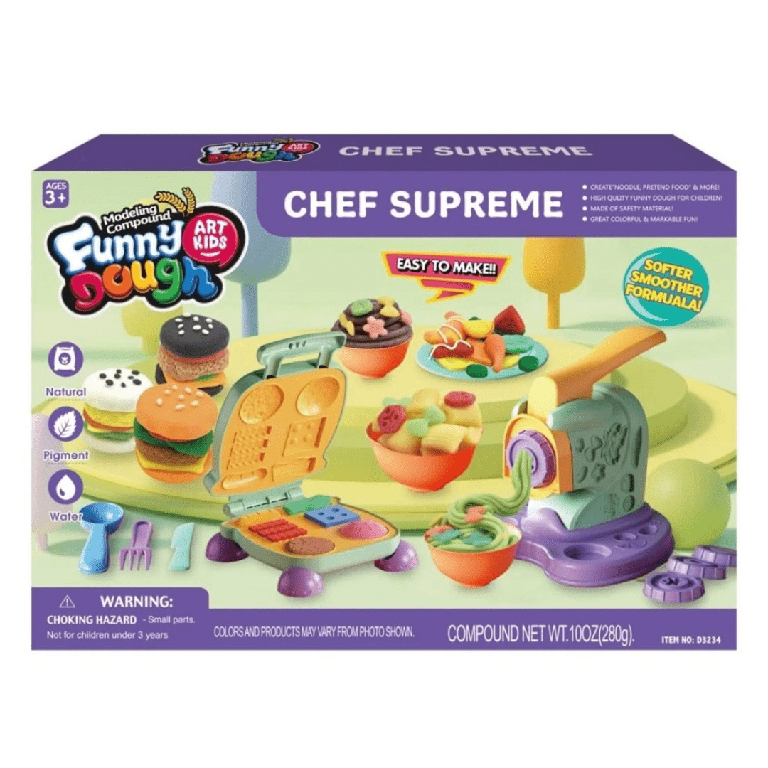 Play dough chef sets - Otloubnow