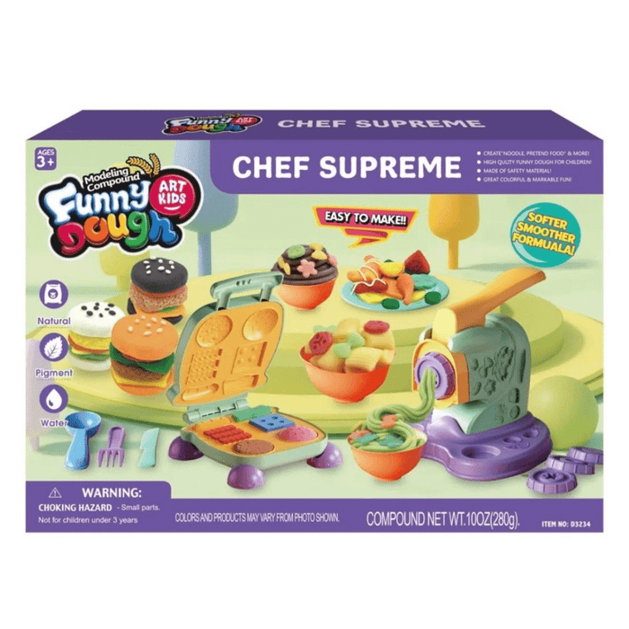 Play dough chef sets - Otloubnow