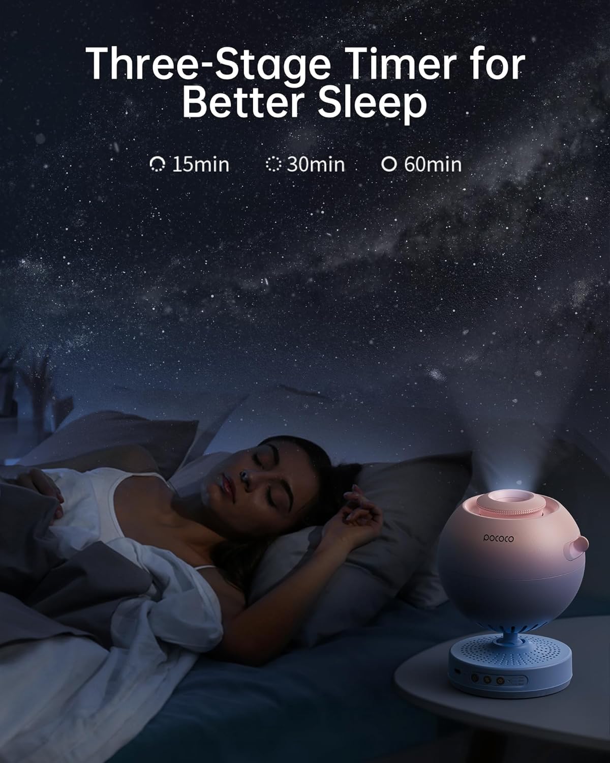 POCOCO Galaxy Star Projector - Otloubnow