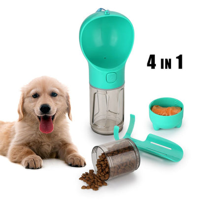 Portable Pet Feeder Bottle: 4 - in - 1 - Otloubnow
