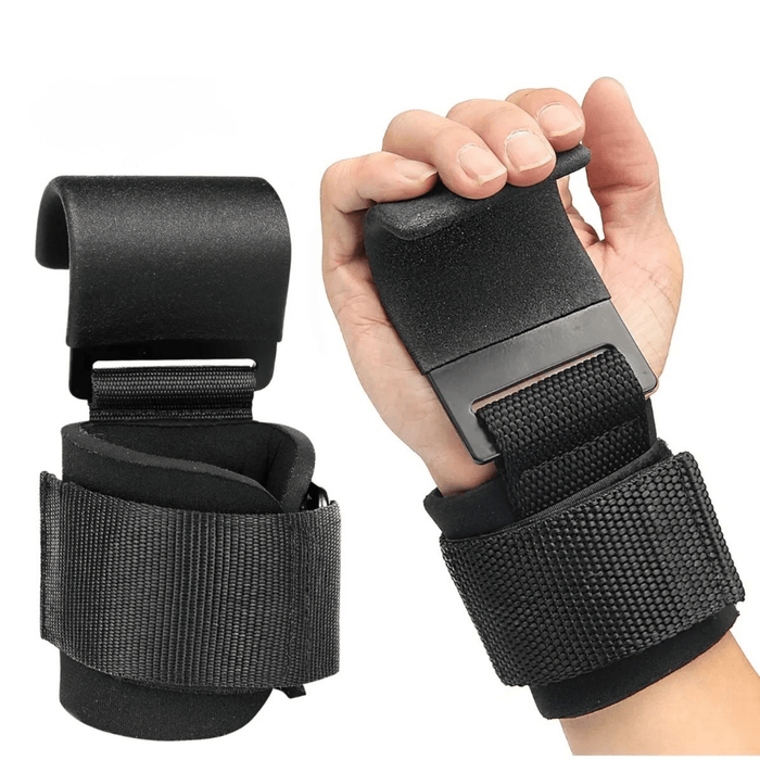 Powerlifting hook grip straps - Weight lifting hook straps - Otloubnow