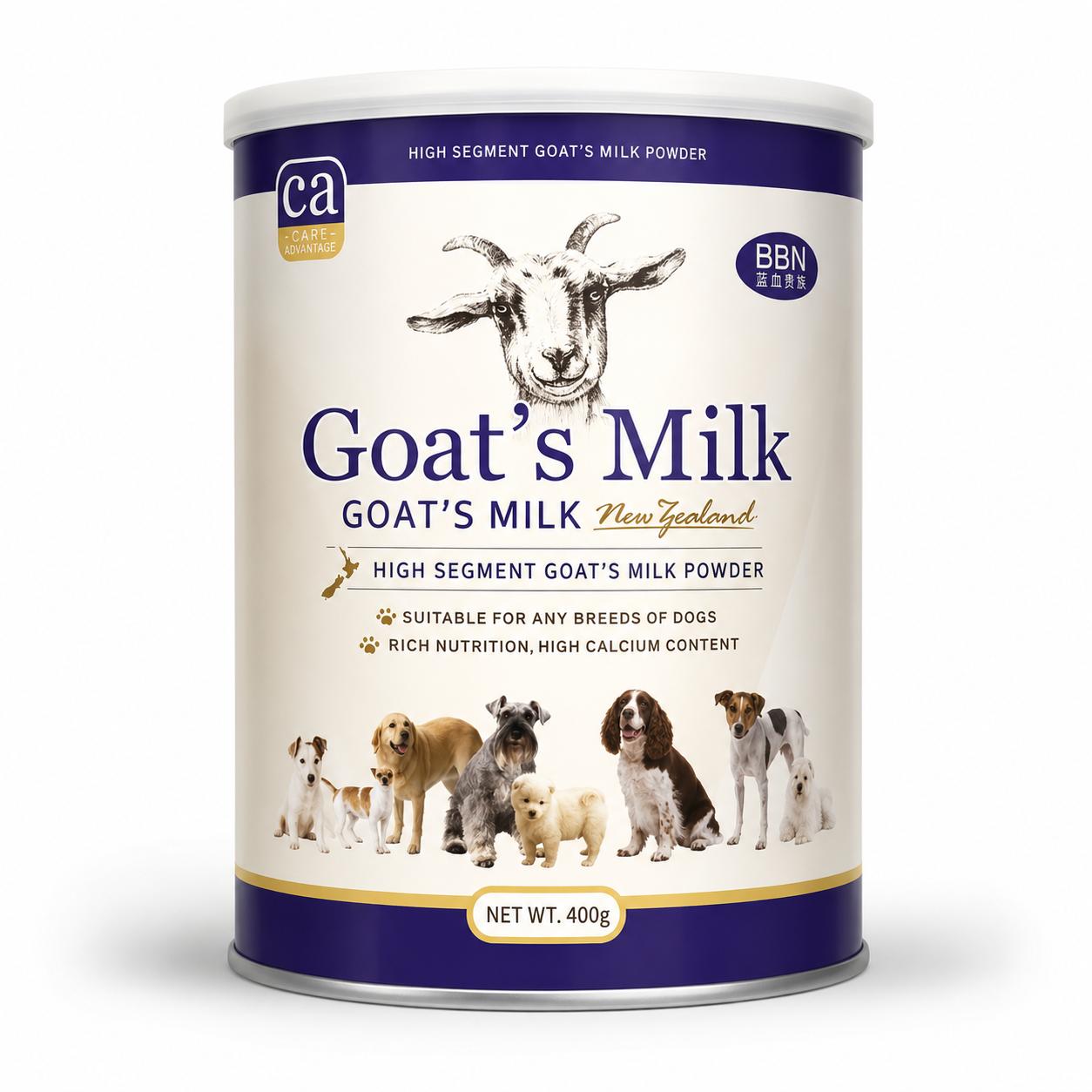 Premium Goat’s Milk Powder for Dogs – 400g | High Calcium & Rich Nutrition Supplement - Otloubnow