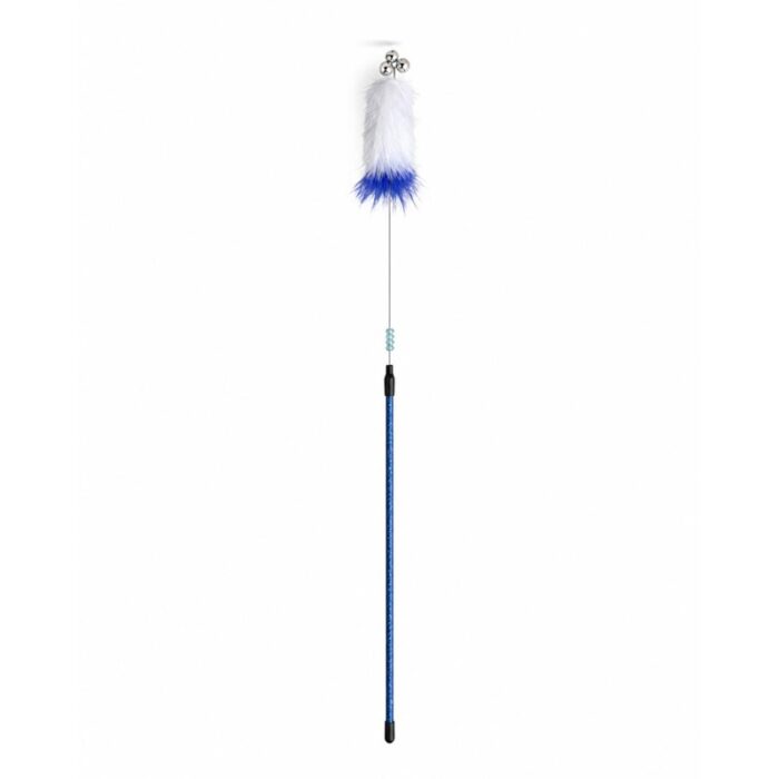 Premium Metallic Cat Teaser Wand – Interactive Play Toy - Otloubnow