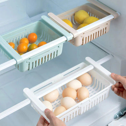 Pull out refrigerator storage basket - Otloubnow