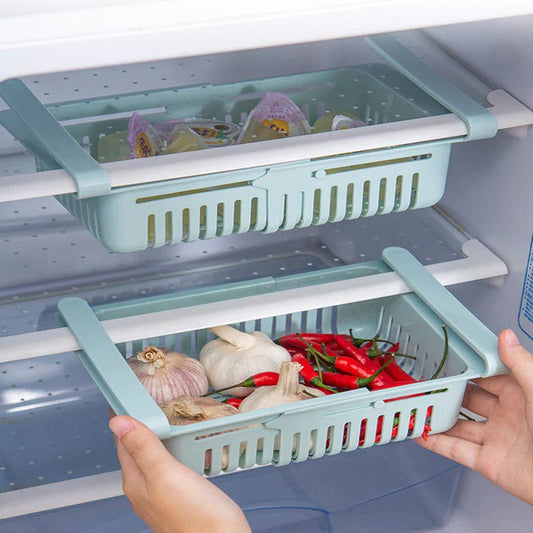 Pull out refrigerator storage basket - Otloubnow