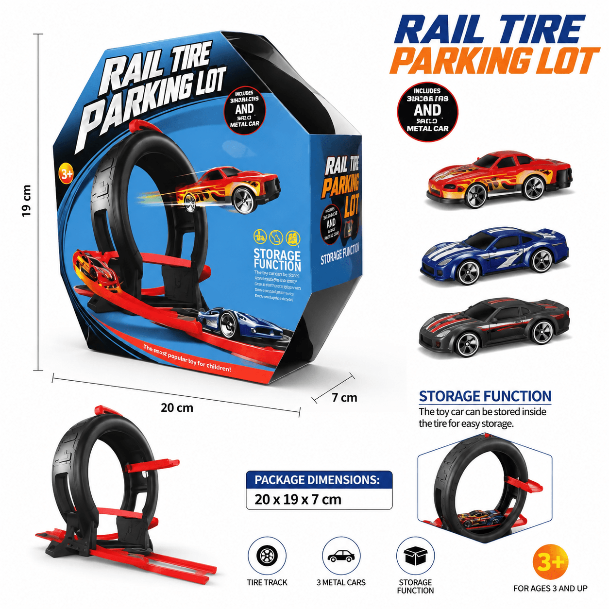 Rail Tire Parking Lot - Otloubnow