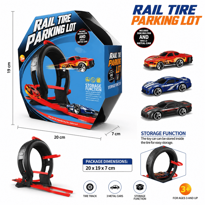 Rail Tire Parking Lot - Otloubnow