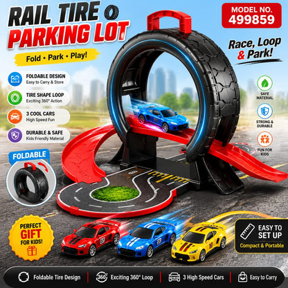 Rail Tire Parking Lot - Otloubnow