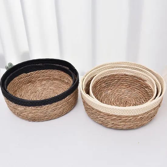 Rattan basket set of 3 - Otloubnow
