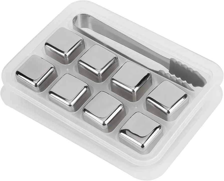 Reusable stainless steel ice cubes set - Otloubnow