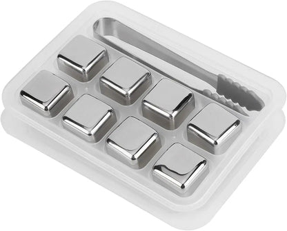 Reusable stainless steel ice cubes set - Otloubnow