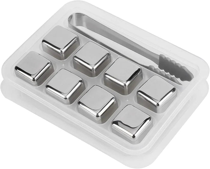 Reusable stainless steel ice cubes set - Otloubnow