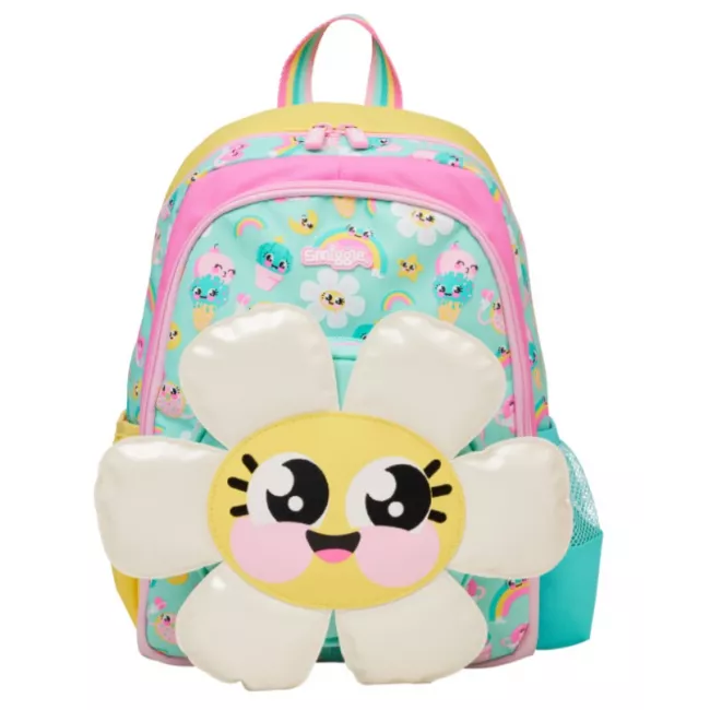 Smiggle flower rainbow backpack