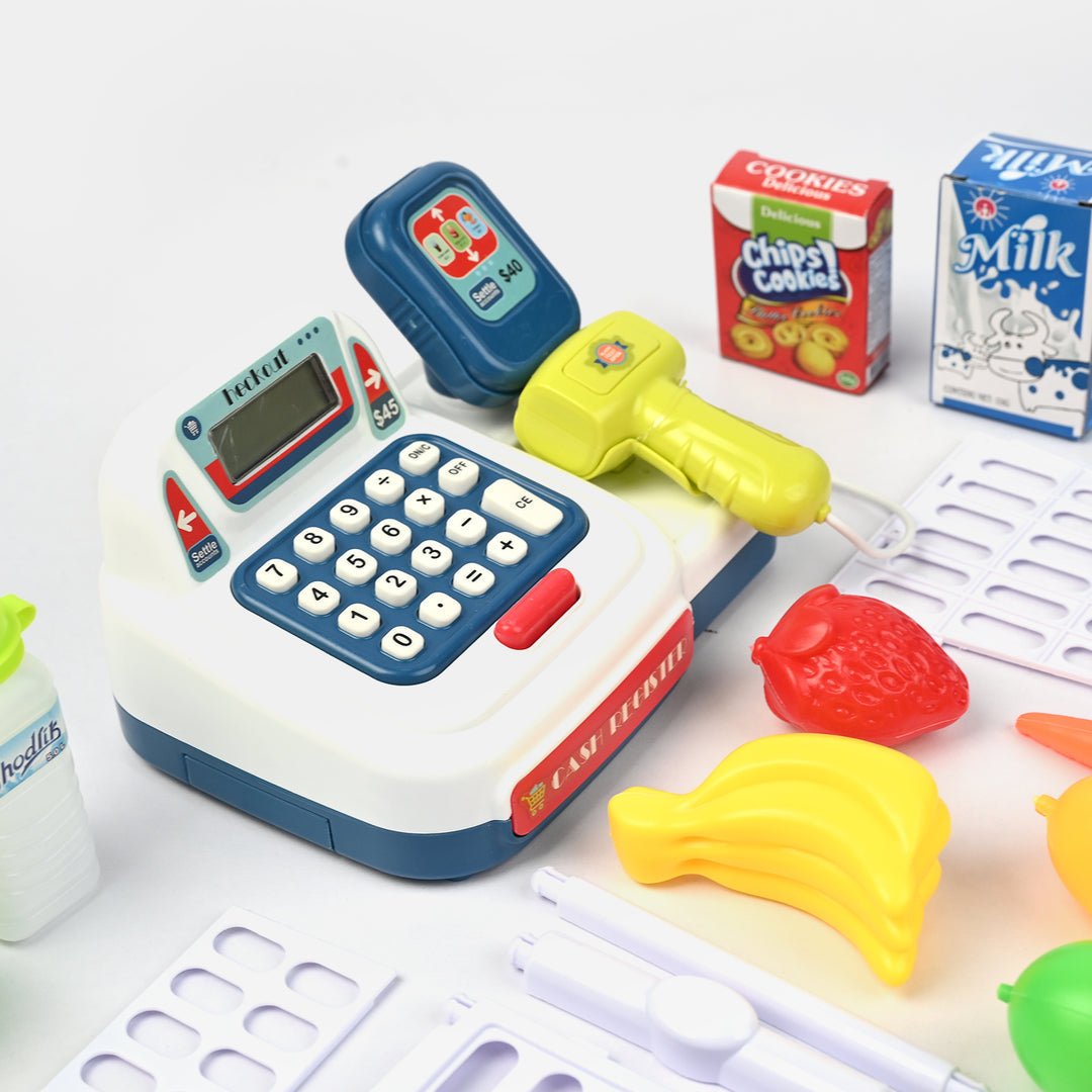 Cash register and trolley set