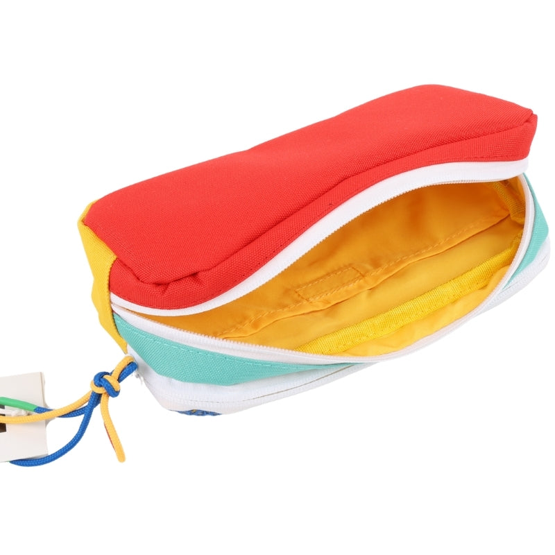 Locker Soda pop backpack and pencil case - yellow and royal blue
