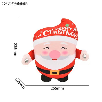 Musical Santa sensory plush