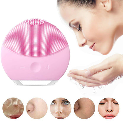 Electric face brush & massager