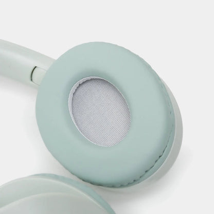 Light green headphones