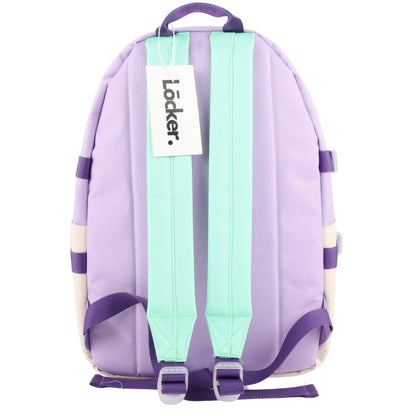 Locker Soda pop backpack and pencil case - mint & lilac