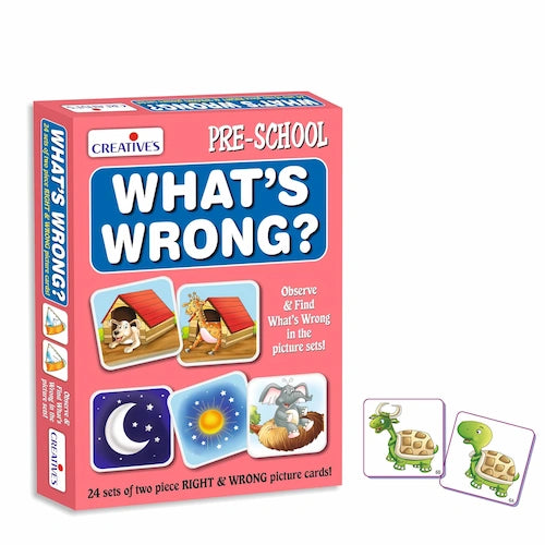 What's wrong educational game