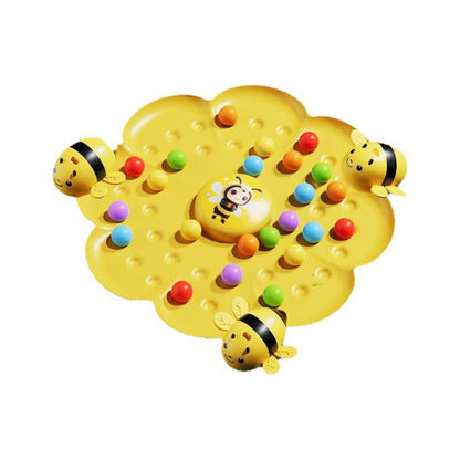 Bee gathering pearls game