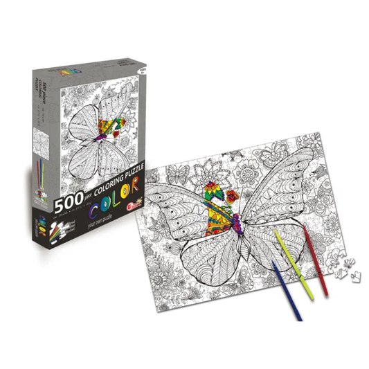 500 pcs color puzzle