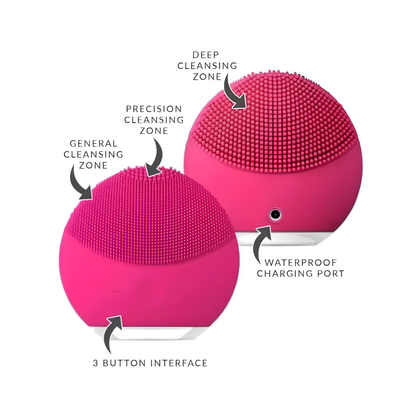 Electric face brush & massager