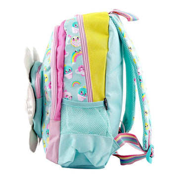 Smiggle flower rainbow backpack