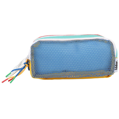 Locker Soda pop backpack and pencil case - yellow and royal blue