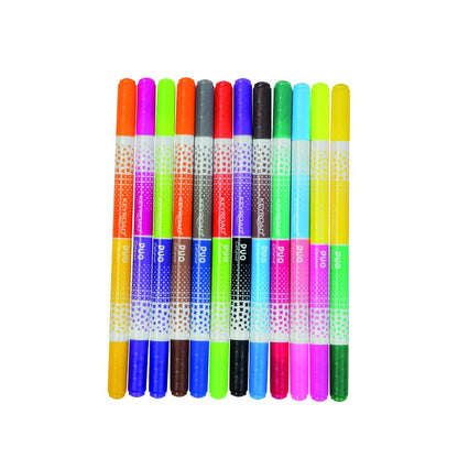 Keyroad duo-colour pens