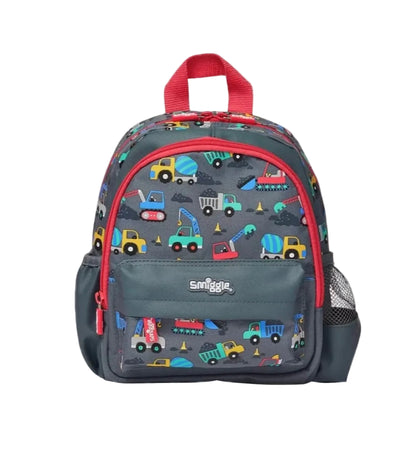 Smiggle tiny vehicles backpack