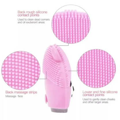 Electric face brush & massager
