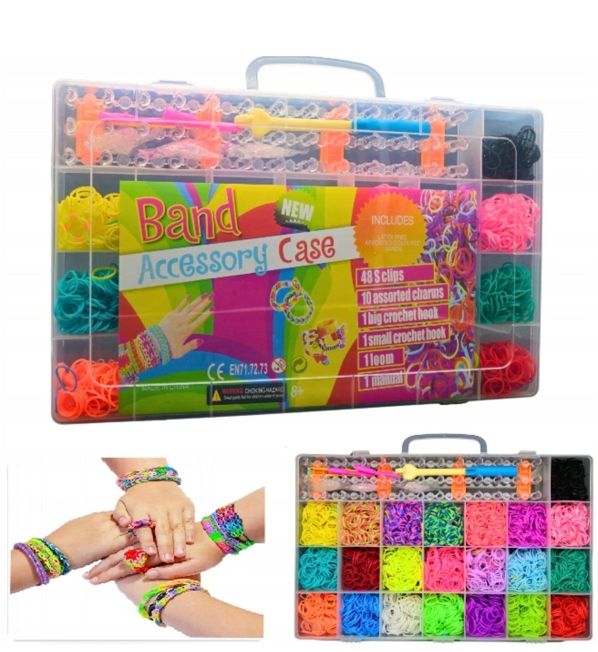 Elastic bands accessory case