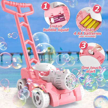 Bubble cart - pink