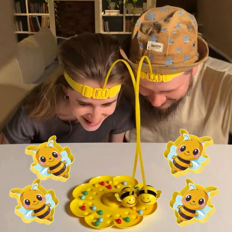 Bee gathering pearls game