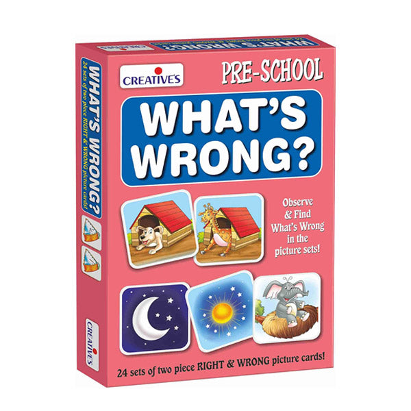 What's wrong educational game