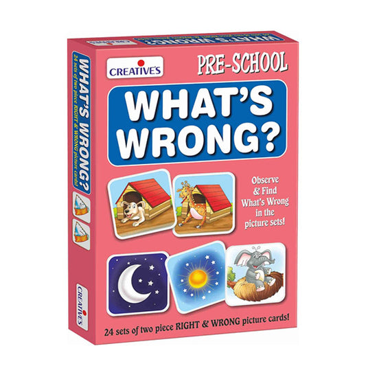 What's wrong educational game