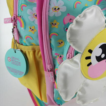 Smiggle flower rainbow backpack