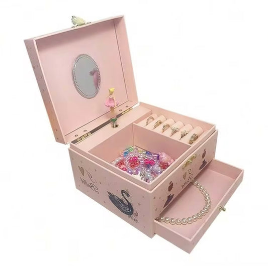 Ballerina jewelry music box