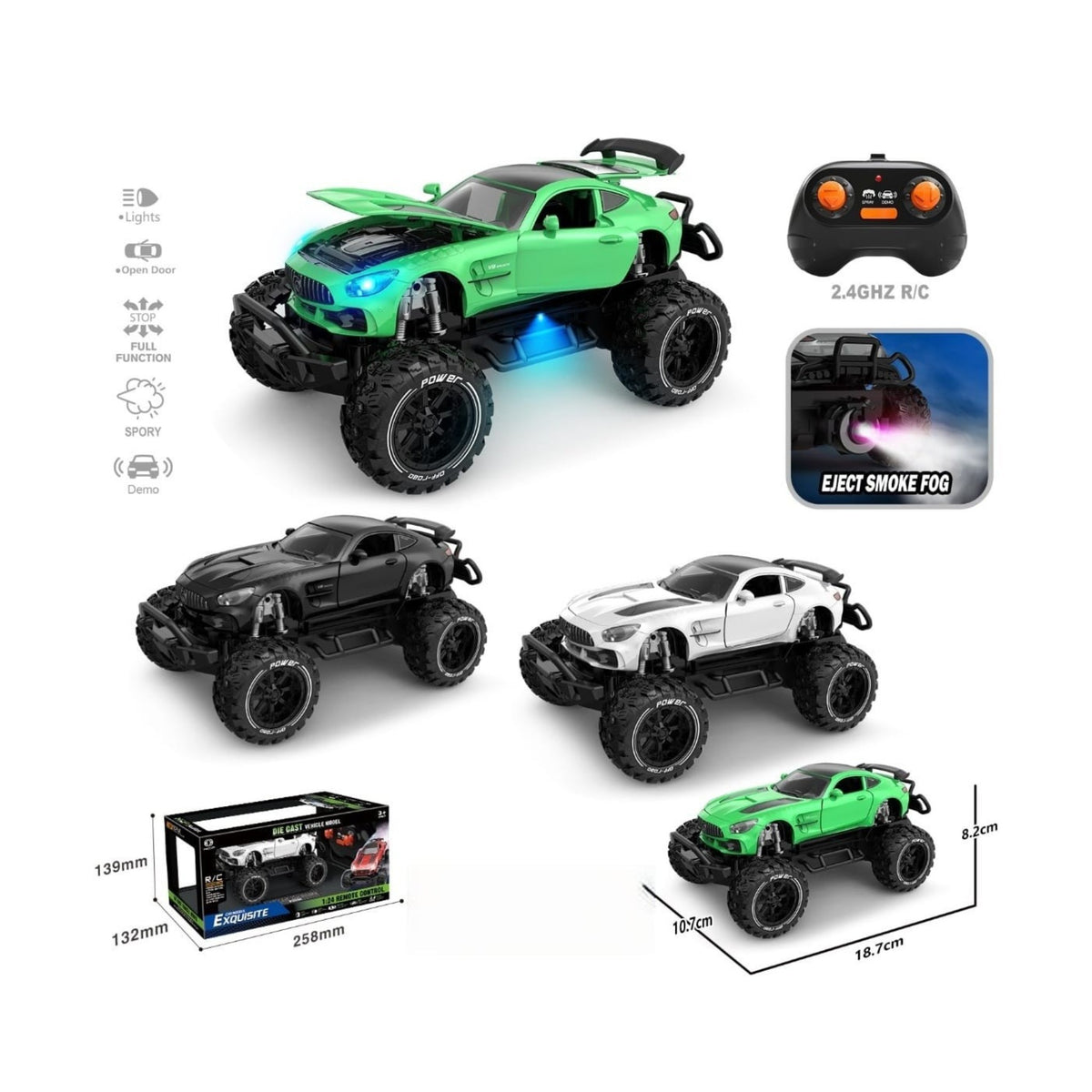 Die cast exquisite RC car