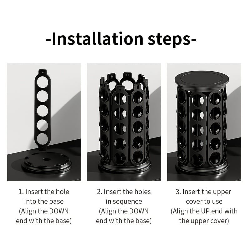 Rotating capsules plastic dolce gusto stand - Otloubnow