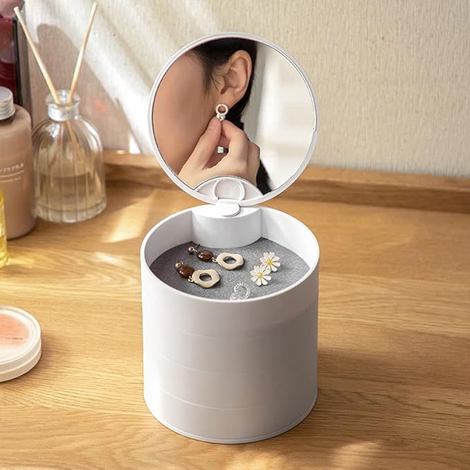 Rotating Jewelry storage organizer - Otloubnow