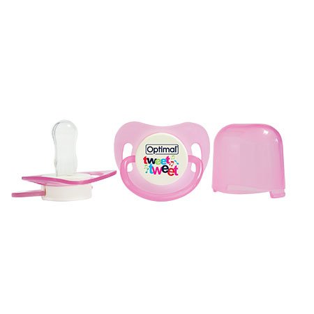 Round Nipple Silicone Pacifier 6+ - Otloubnow